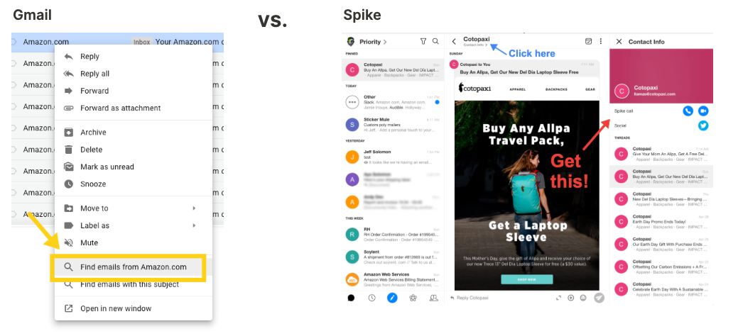 Gmail, Slack, iMessage or Just Use Spike - an in depth product review.