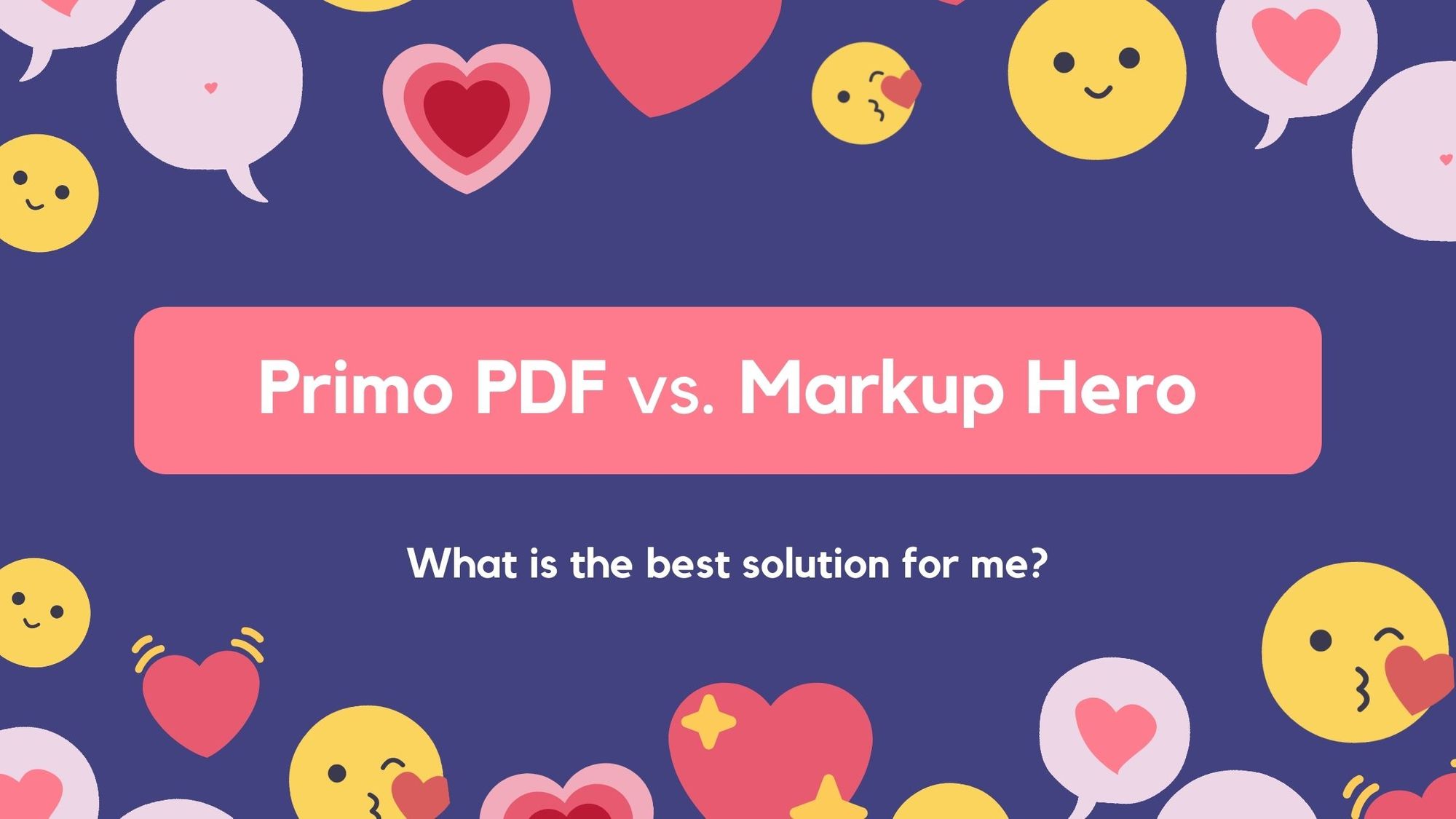 Primo PDF vs. Markup Hero