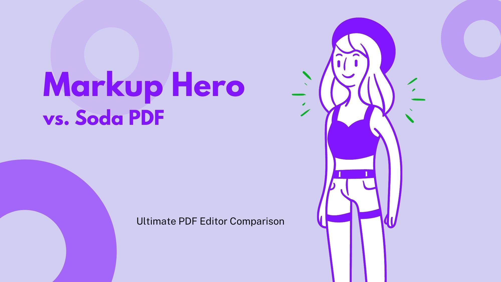 Soda PDF vs. Markup Hero