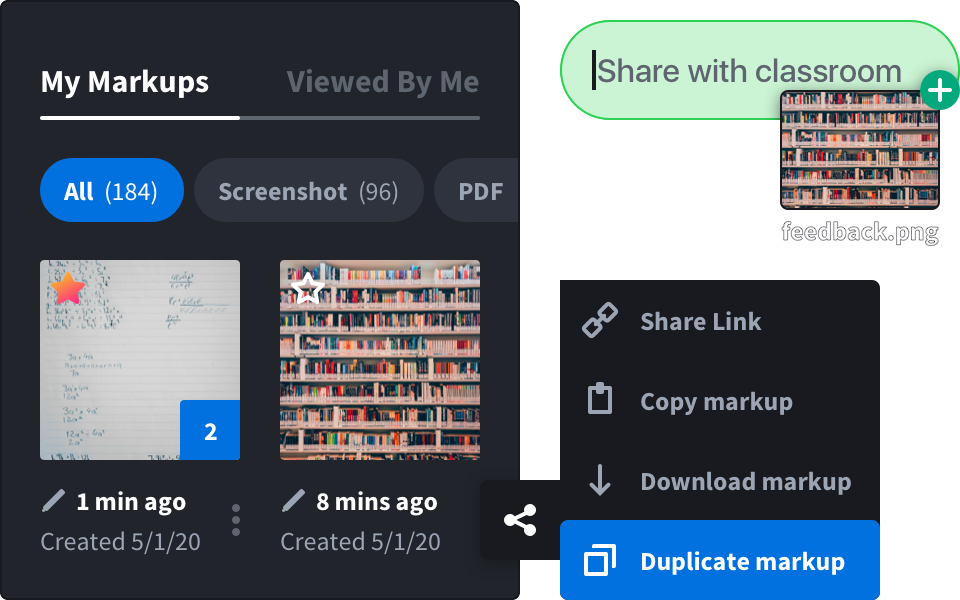 Teachers and students save time with Markup Hero