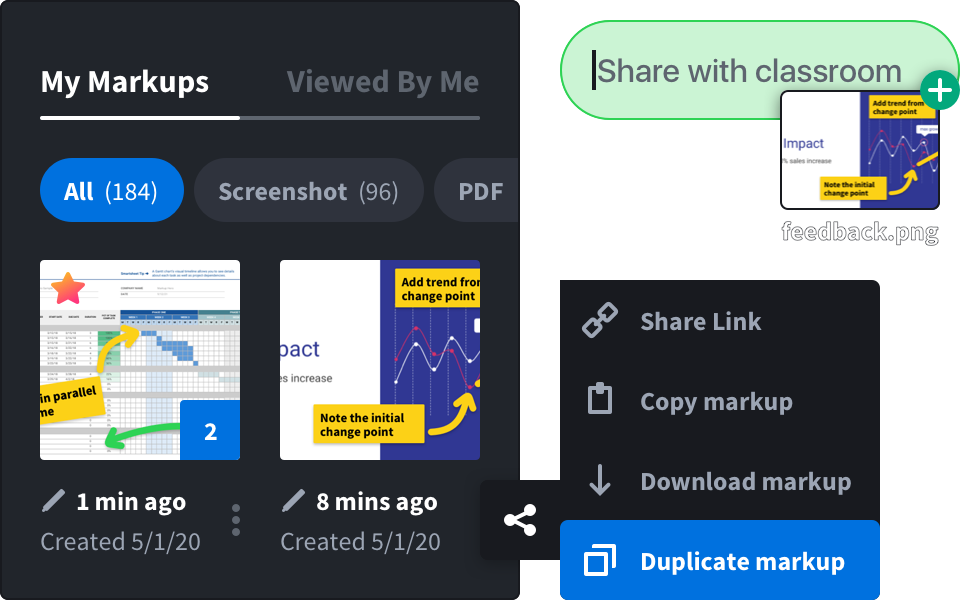 Keep projects more organized and team members on task with Markup Hero